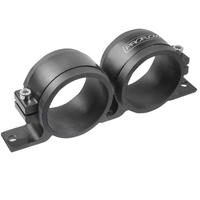 Proflow Fuel Pump Dual Mount Dual Bosch 044 Bracket Black