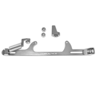 Proflow Throttle Cable Bracket Billet Aluminium Polished Holley 4500 Each