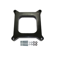 Proflow Carburettor Spacer 1in. Thick Phenolic/Plastic Open 4150