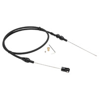 Proflow Throttle Cable For Holden Commodore LS Black Braided Stainless Wire 48 in. Length