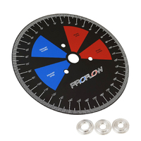 Proflow Pro Degree Wheel Tool Steel Black Proflow Colours 11 Inch Diameter Each