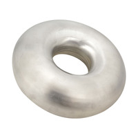 Proflow Aluminium Full Donut Tube 3.0 in. (75mm) 2mm Wall 9.0'' Diameter Each