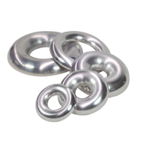 Proflow Tube Air /Exhaust Stainless Steel Half Donut 2-1/4in. (57.2mm) 2.03mm Wall