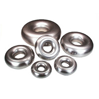 Proflow Tube Air /Exhaust Mild Steel Full Donut 2-1/4in. (57.2mm) 2.03mm Wall