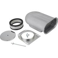 Proflow Carburettor Scoop Aluminium Polished Mini Hilborn-Style Single Carburettor Each