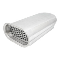 Proflow Carburettor Scoop Aluminium Smooth Polished Hilborn-Style 20'' x 9.75 wide Single or Dual Carburettor Each