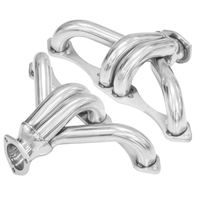 Proflow Exhaust Headers 1-5/8'' Tight-Fit Block Huggers SB Chev Stainless Steel Set