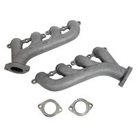 Proflow Exhaust Manifolds LS Natural Iron Raw Casting Chev ,Holden LS Series Engines Pair