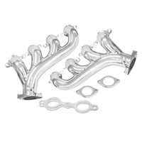 Proflow Exhaust Manifolds High Silicon Ductile Iron Ceramic Coating Casting Chev For Holden LS Series Engines Pair