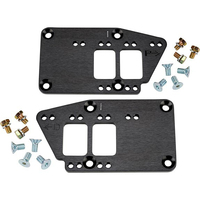 Proflow Engine Adapter Mount Motor Kit Aluminium Black. Gm LT Gen V to Chev v8 Engine Swap Application Bolt-on Attachment Style