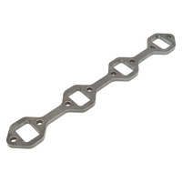 Proflow Header Extractor Flanges For Ford V8 289/302/351W OEM Bolt Spacing To Suit 1-5/8" Primary Pipe 1.50'' x 1.125" Steel 3/8 in. Thick Each