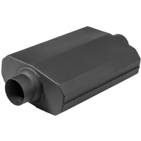 Proflow Muffler Black Flow Chamber 2in. Centre Inlet To 2in. Centre Outlet