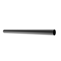 Proflow Exhaust Tubing Straight 4.00 in. Diameter 5 ft. Length 16-Gauge Steel Each