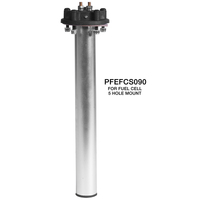 Proflow Gauge Sender Unit 0 - 90 Ohm Fuel Cell 5 Hole Mount 260mm Tall