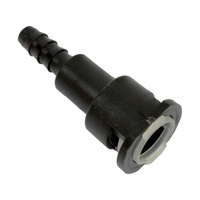 Proflow Fuel Line Connectors Nylon 1/4in. Female QR Straight To 5/16in. (8mm) Barb Each