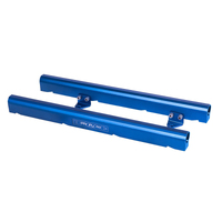 Proflow Fuel Rails Kit Billet Aluminium Blue Anodised For Holden For Chevrolet GM VE LS7