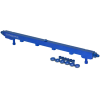 Proflow Fuel Rails Kit Billet Aluminium Blue For Nissan RB25