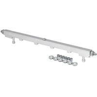 Proflow Fuel Rails Kit Billet Aluminium Chrome For Nissan RB25