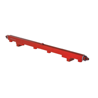 Proflow Fuel Rails Kit Billet Aluminium Red Anodised For Nissan RB26