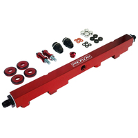 Proflow Fuel Rails Kit Billet Aluminium Anodised Red For Nissan SR20