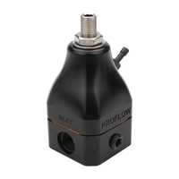 Proflow Fuel Pressure Regulator EFI Pro Compact 30-70 PSI 3-Port -06AN Billet Aluminium Universal