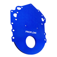 Proflow Timing Cover 1-Piece Billet Aluminium Anodised Blue For Ford 302 351C Each