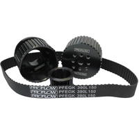 Proflow Gilmer Belt Drive Kit For Holden V8 EFI 5.0L VN-VS Commodore Billet Aluminium Black Anodised