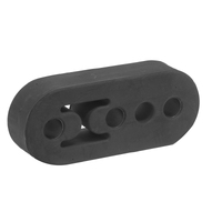 Proflow Exhaust Hanger 110mm 4 x 12mm Holes Black