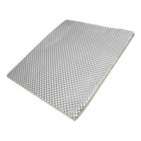 Proflow Aluminium Cool Heat Barrier 23in. × 24in. Sound Barrier 1 500°C 10mm Thick Self-Adhesive