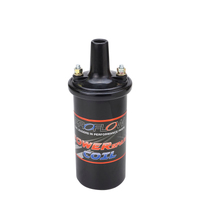 Proflow Ignition Coil Striker 2 Black Canister Round Oil Filled 45,000V 140mA Each