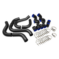 Proflow Intercooler Pipe Kit For Ford Falcon FG XR6 Turbo Black Alloy & Silicone