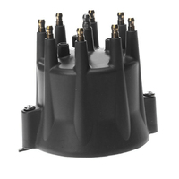 Proflow Distributor Cap Extra-Duty Black Male HEI To Suit Billet Ready To Run Pro Street Series Each