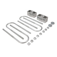 Proflow Lowering Blocks 2'' Aluminium Ford & Holden Leaf Spring Universal kit