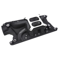 Proflow Intake Manifold AirDual Aluminium Black Square bore SB For Ford 289 302