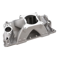 Proflow Intake Manifold Super Max Single Plane Aluminium Natural Square Bore SB Chev up to