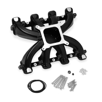 Proflow Intake Manifold RPM AirMax Aluminium Black Chev Holden Commodore LS1/LS2/LS6 Carburettor Single Plane Each