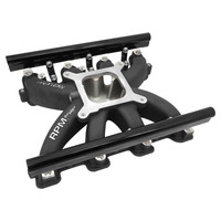 Proflow Intake Manifold RPM AirMax-EFI Aluminium Black Chev Holden Commodore LS3/L92 Heads Single Plane With Fuel Rails Kit