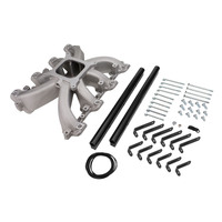 Proflow Intake Manifold RPM AirMax-EFI Aluminium Chev Holden Commodore LS1/LS2 Heads Single Plane With Fuel Rails Kit