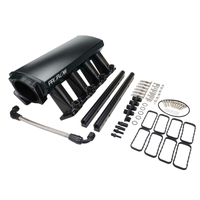 Proflow SuperMax EFI Intake Manifold Kit For Holden Commodore LS3/L92 Fabricated Black w/Fuel Rails 102mm Bore