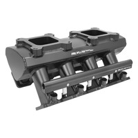 Proflow SuperMax Intake Manifold Tunnel Ram For Holden Commodore LS3/L92 EFI 4150 Fabricated Black W/Fuel Rails