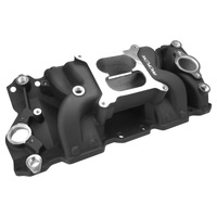 Proflow Intake Manifold AirMax Aluminium Black Square Bore For Chevrolet Small Block