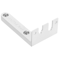 Proflow Throttle Cable Bracket For GM LS2 Intake Manifold Mount Billet Aluminium Silver