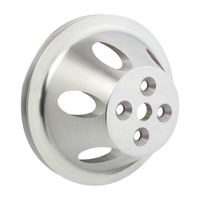Proflow Pulley V-Belt Water Pump SB Chev Short Water Pump 1-Groove Polished Aluminium