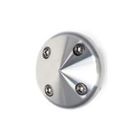 Proflow Pulley Nose Cone SB Chev Short Water Pump with Hardware Polished Aluminium