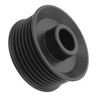 Proflow Alternator Pulley Serpentine 6 Groove 57mm Od x 17mm Black Each