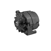 Proflow Alternator Power Spark 100 Amp 1-Wire Internal Regulator Black Powder coat V-Belt For Ford Falcon Each