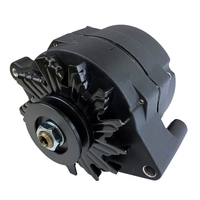 Proflow Alternator Power Spark 140 Amp 1-Wire Internal Regulator Black Wrinkle V-Belt For Ford Falcon Each