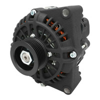 Proflow Alternator Power Spark 140 Amp For Holden Commodore LS VT VX VY Internal Regulator Black Serpentine Pulley Each