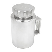 Proflow Power Steering Reservoir Remote Aluminium Polished Universal 120mm x 90mm Male AN10