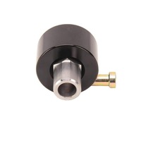 Proflow Aluminum Quick Release Steering Wheel Hub Hex 3/4 Inch Black 3/4" ID weld on hex sleeve allows for welding to 3/4" round steering shafts,